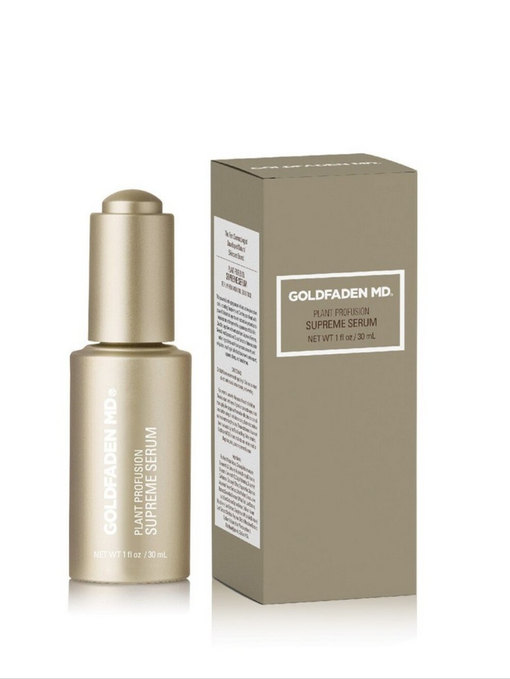 Goldfaden MD Plant Profusion Supreme Serum 1 Oz New In Box